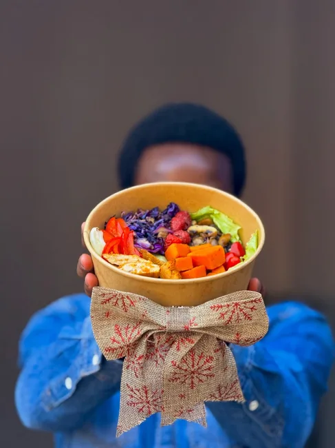A bowl full of colour